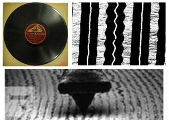 “看到”聲音：科學家用顯微鏡播放老唱片